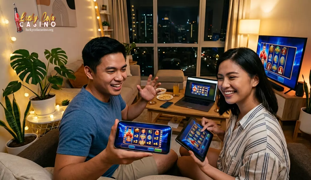 Subukan ang Boxing King Demo para sa ligtas na praktis! Alamin ang sikreto ng slot machine at diskarteng panalo gamit ang libreng laro dito sa Lucky Cola.